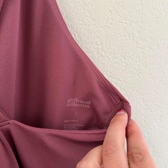 Girlfriend Collective Mauve Dress - Picture 2 of 3